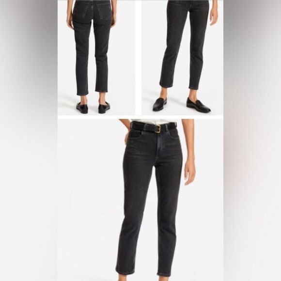 COPY - Everlane The Original Cheeky Jean Size 22 Black - Picture 1 of 5